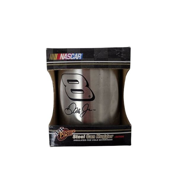 New In Package Dale Jr 8 Steel Can Hugger Insulated For Cold Beverages Coozie - Picture 1 of 6